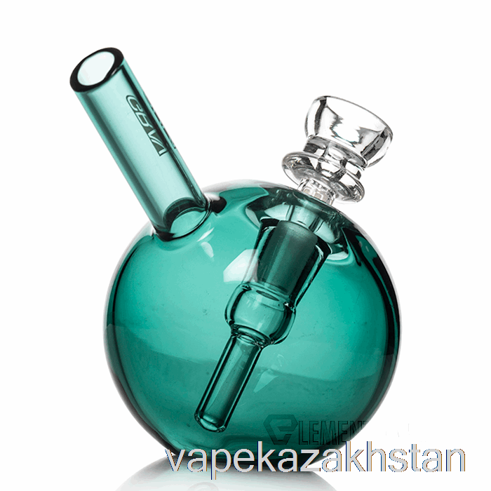 Vape Kazakhstan GRAV Spherical Pocket Bubbler Lake Green